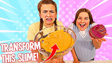 TRANSFORM THIS UGLY SLIME INTO A MULTI COLOR SLIME!! | JKREW