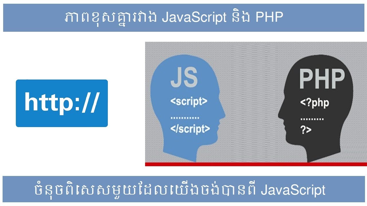 JavaScript vs PHP - YouTube