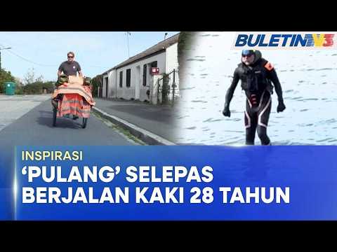 INSPIRASI | Lelaki Britian Jalan Kaki Keliling Dunia Selama 28 Tahun