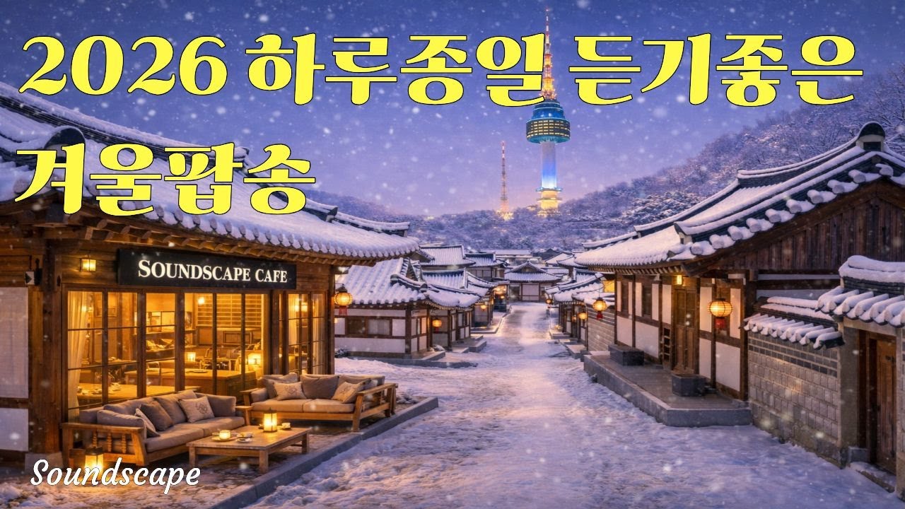 🍀🎧2026 하루종일 듣기좋은 겨울팝송 ☕마음이 편해지는 음악🎼