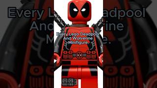 Every Deadpool And Wolverine Minifigure ! #deadpool #wolverine #marvel