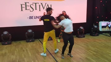 Warsaw Zouk Festival 2019 - Thayna and Leo - zouk demo - 19.01.2019