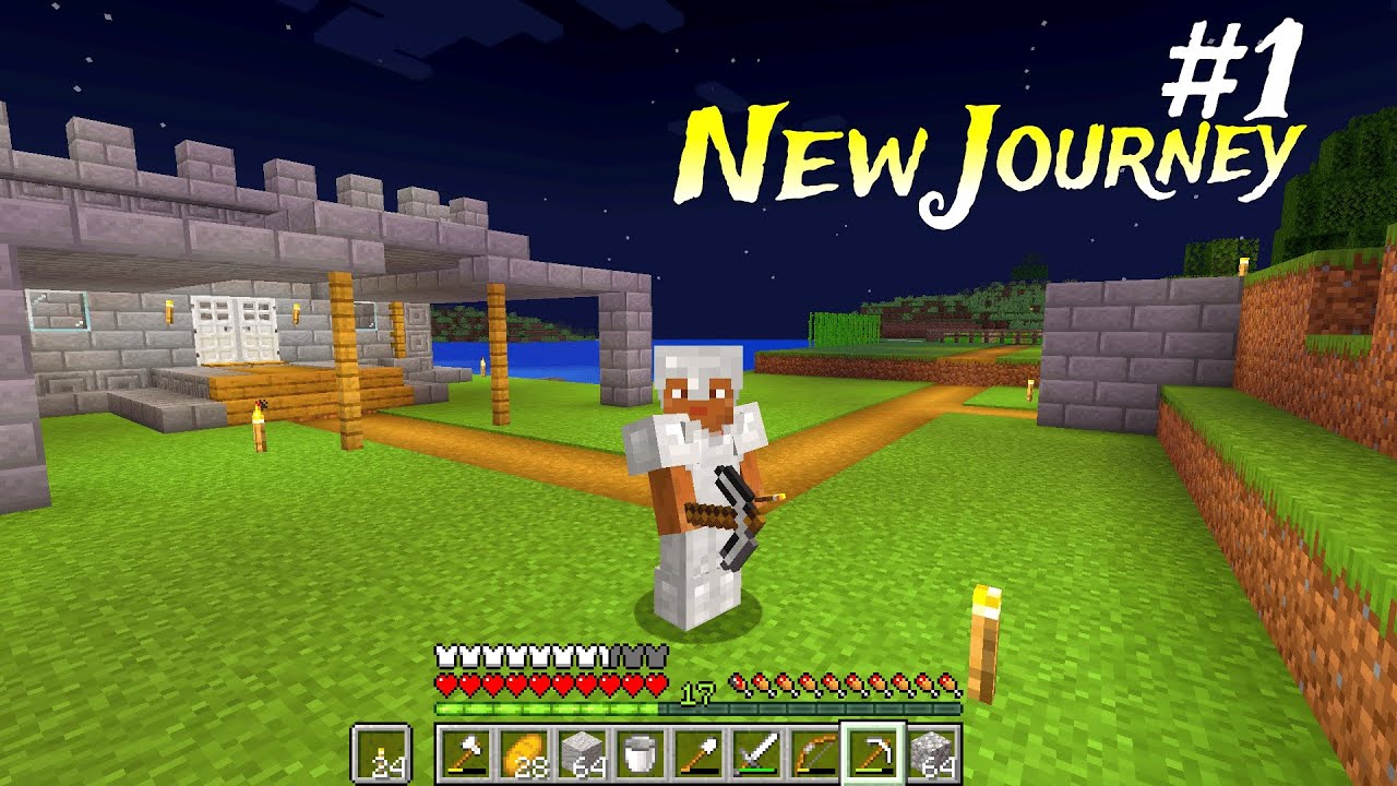 Minecraft Survival Series java EP 1 | Hindi | A New Journey In ...