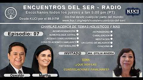 Encuentros del ser   Radio  Episodio 07 QUE SON LA...
