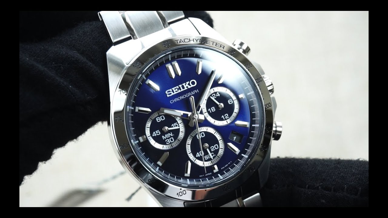 SEIKO SPIRIT CHRONOGRAPH SBTR011 - YouTube