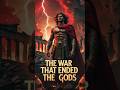 The War That Ended the Gods