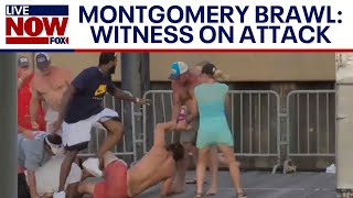 Montgomery brawl: Witness details attack on riverfront | LiveNOW from FOX