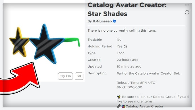 Muneeb on X: The Christmas Update for Catalog Avatar Creator is