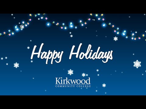 Happy Holidays from Kirkwood Community College