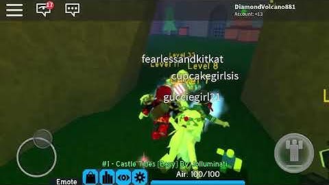 How to beat the Castle Tides Map Easy (Roblox Flood Escape 2)