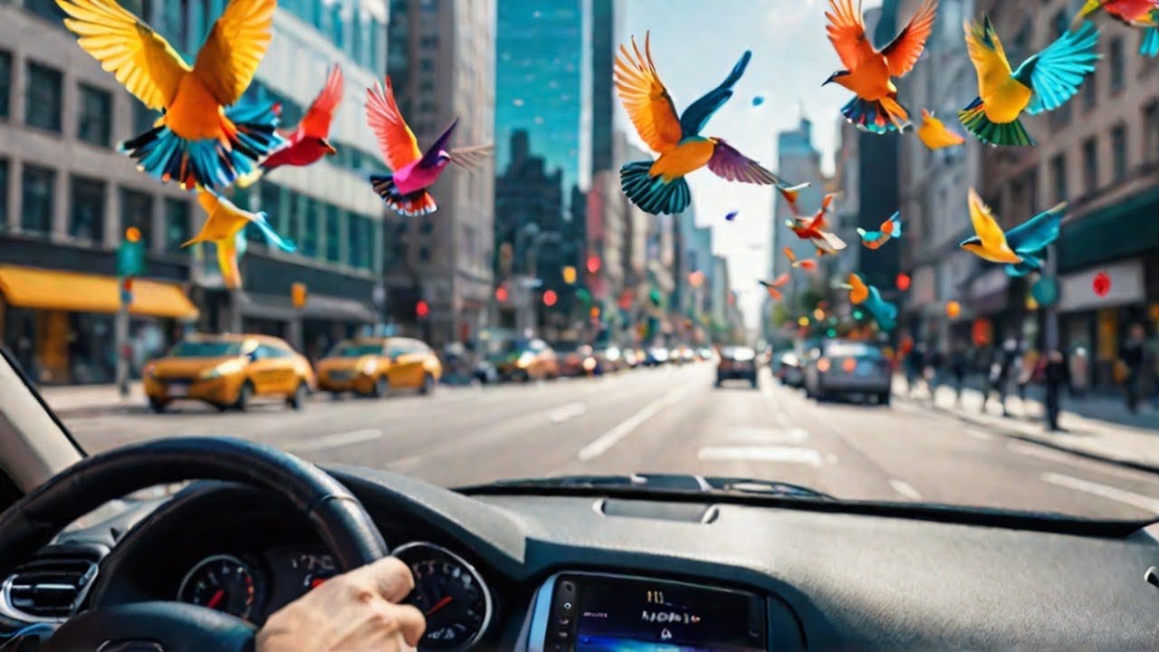 Counting Birds 🦜 🦆 🦅 While Ubering & Delivering - YouTube