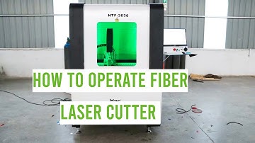How to install and operate fiber laser cutter with Cypcut system
