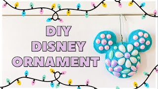 DIY Christmas Ornaments - DIY Disney Crafts - DIY Disney Christmas Ornaments - DIY Mickey Ornaments