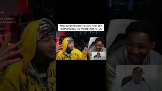 KiingSaySo Reacts To DDG AND BEN RESPONDING TO PRIMETIME HITLA #ddg #bendadonnn #primetimehitla