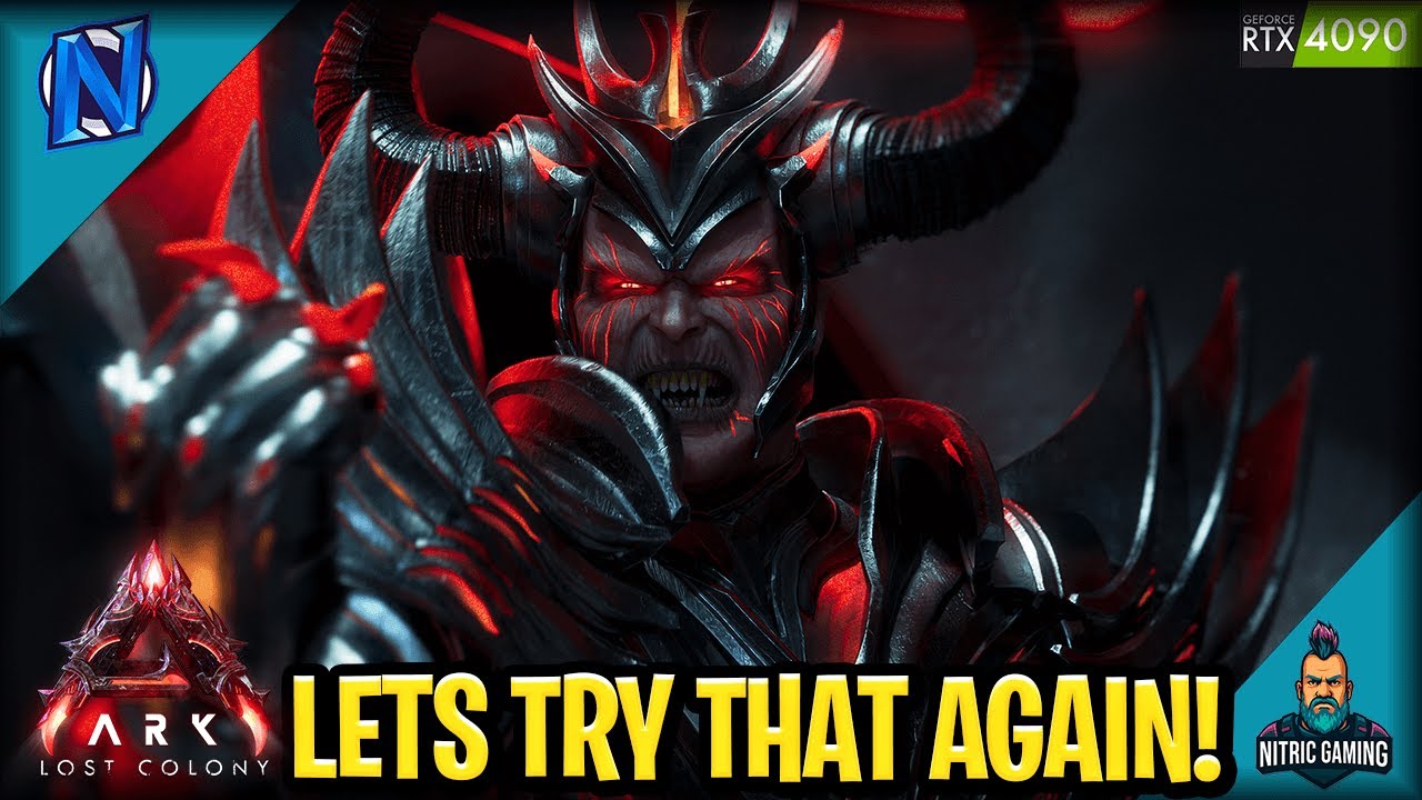 He is going down boys !  Lost king Alpha Fight| Ark Survival Ascended