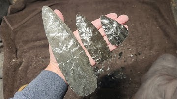 2029 - Part 2/2 - Brian Olsen Obsidian #flintknapping