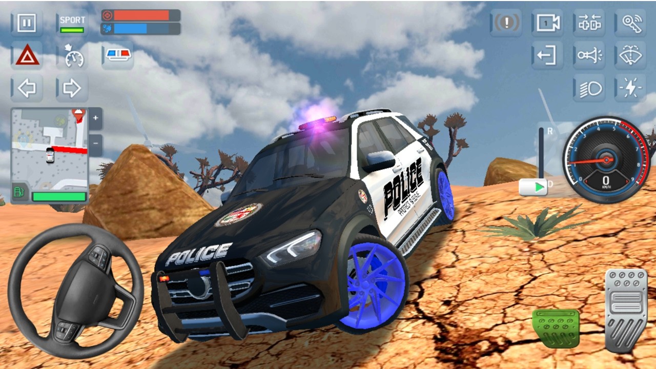 محاكي قيادة سيارات شرطة العاب سيارات العاب شرطة