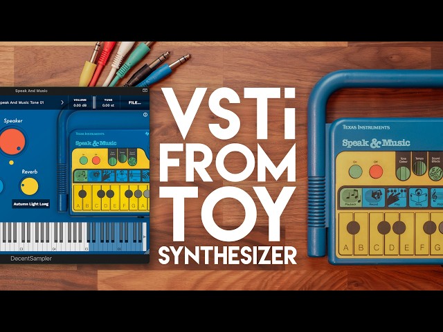 Speak & Music — A Toy Turned Into a Virtual Instrument - YouTube