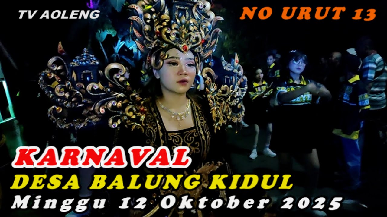 KARNAVAL DESA BALUNG KIDUL BALUNG JEMBER HUT RI KE 80 \\ NO URUT 13 ...