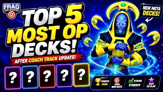 Top 5 Best Decks After Coach Track Update! 🏆