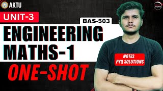 Engineering Mathematics-1 | Unit-3 | One-Shot | BAS-103 | Eng. Maths -1 | Aktu Exams | PYQ Solutions screenshot 3