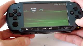 Время включения PSP E1000