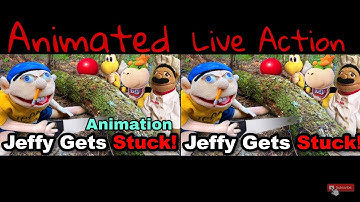 SML Movie: Jeffy Gets Stuck! Animated + Live Action