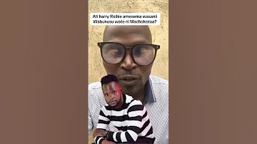 Wasanii Wote Wabukusu Ni Machokora HARRY RICHIE VAIDA HIT MAKER 