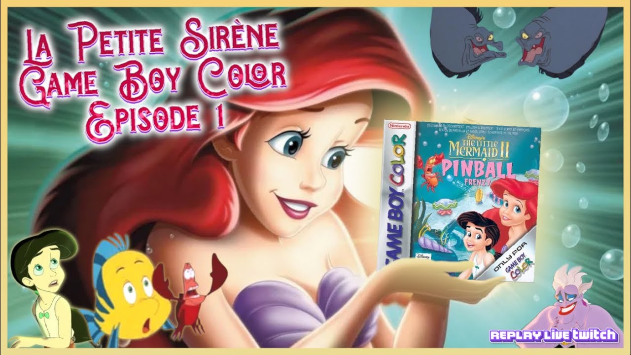 La Petite Sirène 2 : Pinball Frenzy Game Boy Color🌊🧜🦀 #1