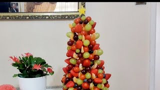 DIY Christmas Tree Fruit Carving | UFCW Party