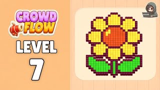 Crowd Flow level 7 walkthrough solution 