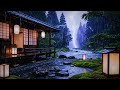Instantly Fall Asleep | Perfect Rain Sounds at a Japanese Riverside House