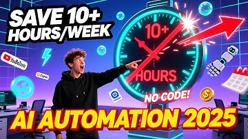 AI Automation for Beginners: Save 10+ Hours/Week (2025 Tutorial)