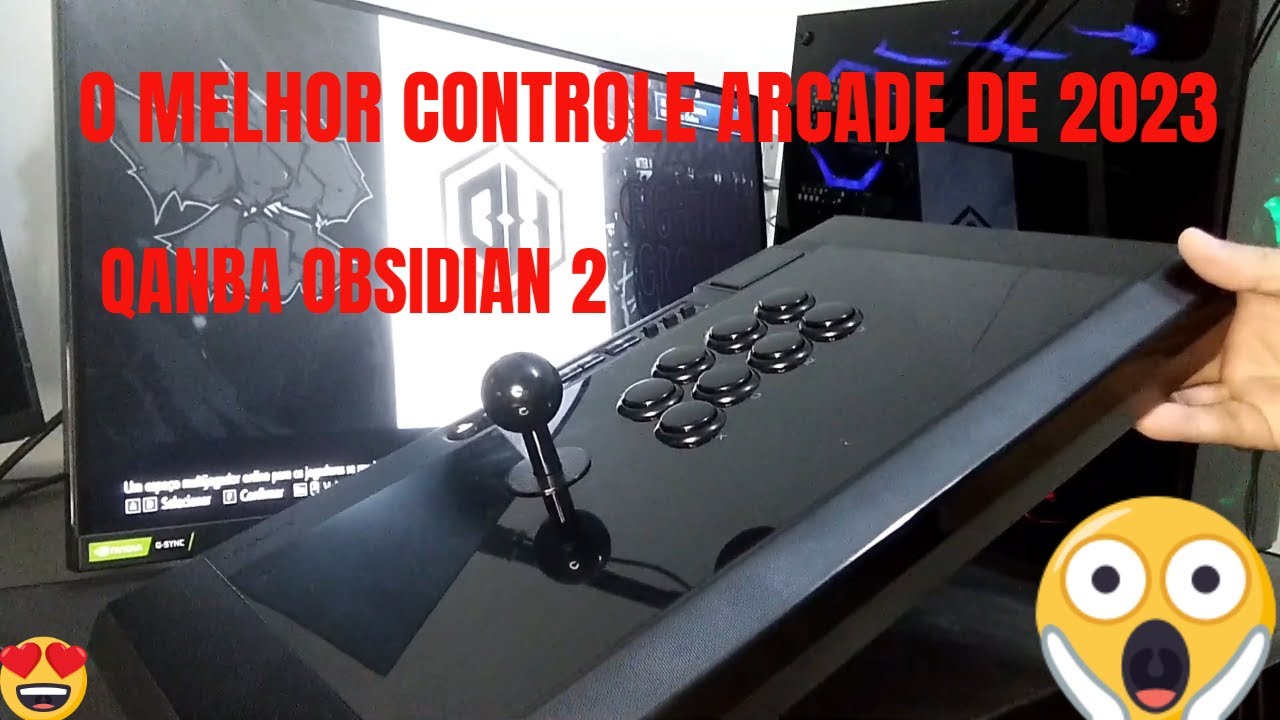 O melhor controle arcade de 2023 unboxing e review do QANBA Q7