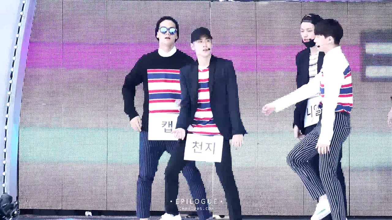 [Epilogue] 150709 광주 엠카운트다운 리허설 틴탑 아침부터 아침까지(ah-ah) 천지ver.