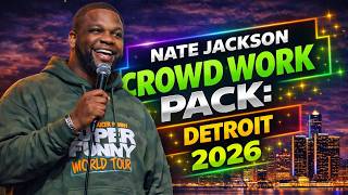 Nate Jackson CROWD WORK PACK: Detroit | A curated collection of Nate Jackson's best works
