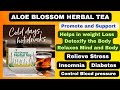 Forever Aloe Blossom Herbal Tea Health Benefits | Aloe Blossom Herbal Tea Flp | forever herbal tea