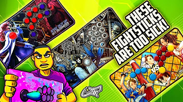 These Custom DIY Arcade Stick Builds are TOO SICK!