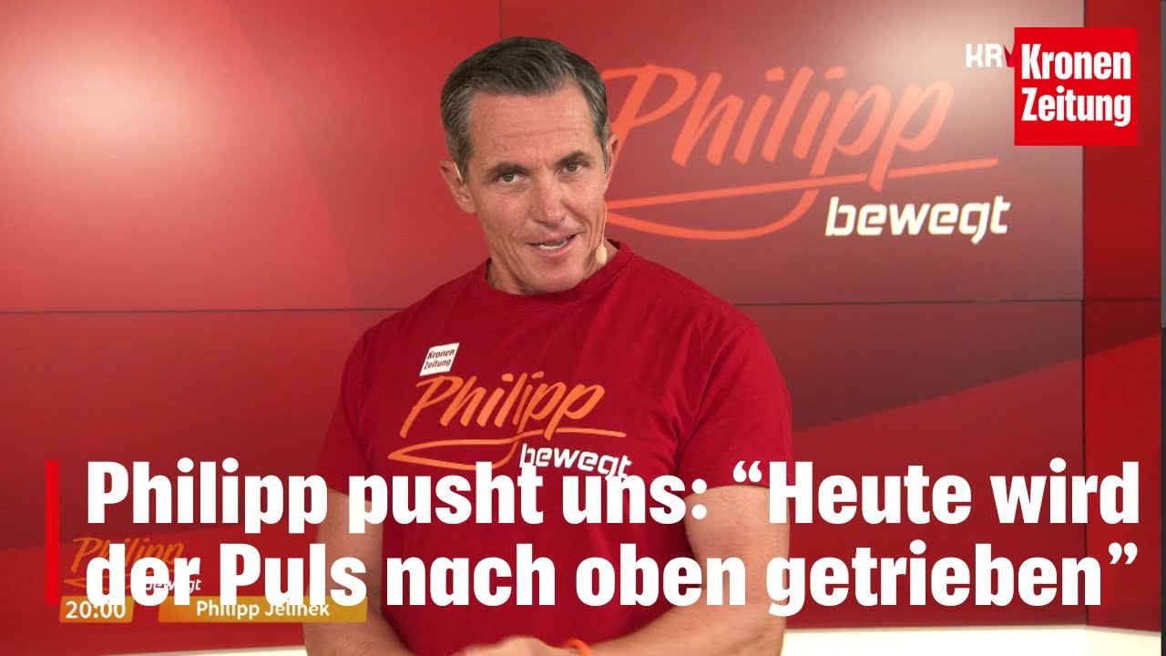 Philipp bewegt am Montag, 02.09.: Cardio-Training und Kräftigung stehen auf dem Programm