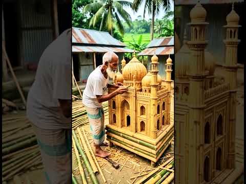 Babri Mosque made of bamboo#Short#ytshort