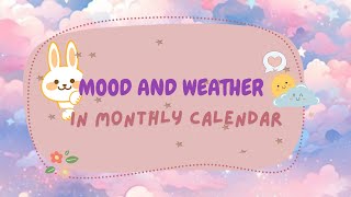 Using Mood & Weather Icons in monthly calendar