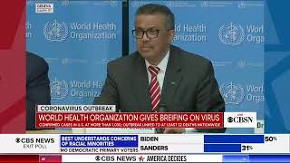 World Health Organization Declares COVID-19 a Pandemic.
