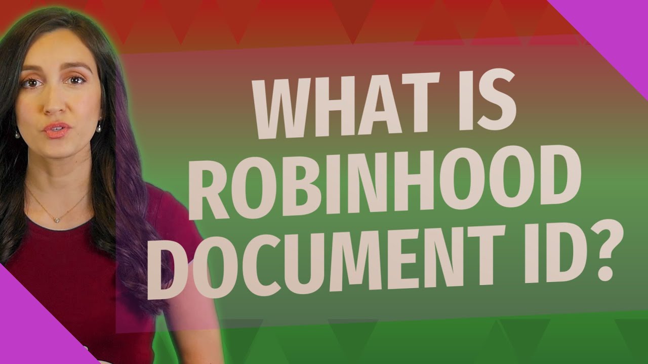 robinhood crypto tax document id