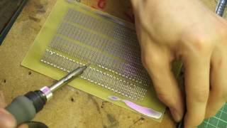 Soldering time lapse: 236 LED's