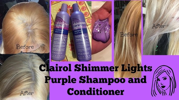 Clairol Shimmer Lights Review Purple