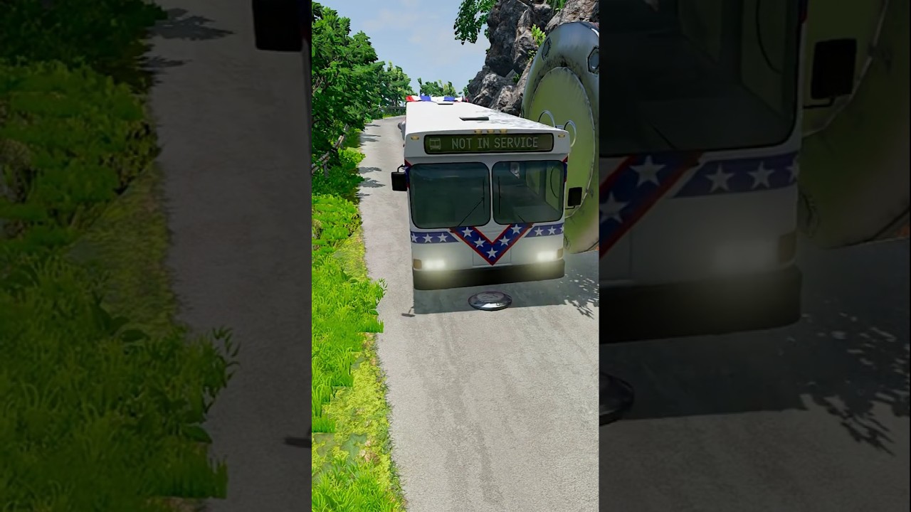 “Mega Jump Fail – Car Launch Gone Wrong! 🚗”