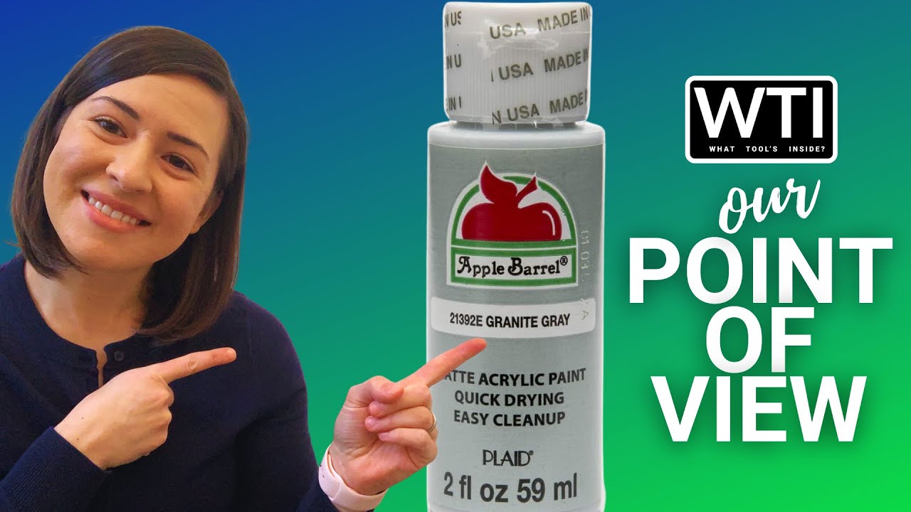 Our Point of View on Apple Barrel Acrylic Paint From Amazon YouTube