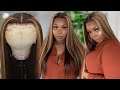 Blonde Highlights WITHOUT THE WORK!! | This Pre-Colored Wig Is LIT!! | Beauty Forever Hair