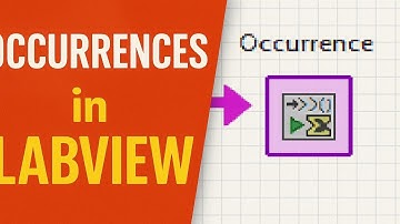 Occurrences in LabVIEW