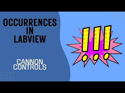Occurrences in LabVIEW